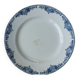 Grand plat de service ancien Longwy