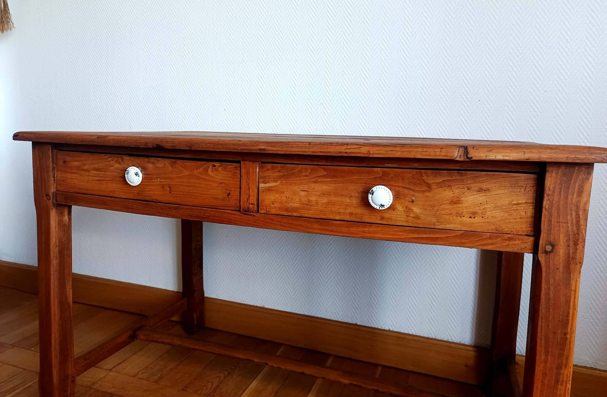 Farmhouse wooden desk