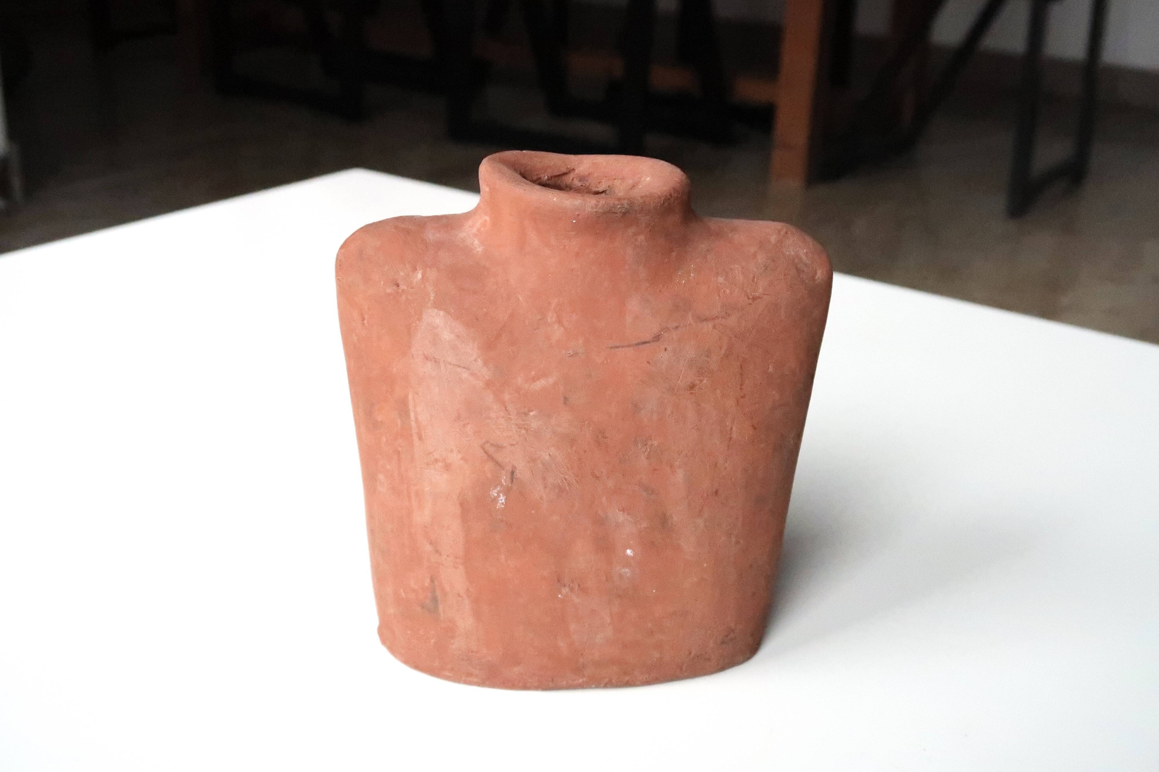 Mexican terracotta bust, 70s