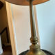 Large 70's brass lamp