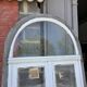 Old window in solid oak