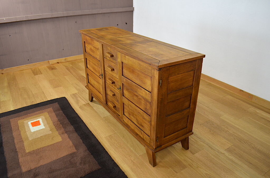 Sideboard oak René Gabriel 1950