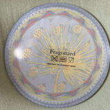 Glass soap holder fragonard