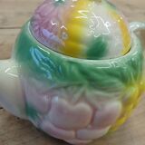Antique teapot in slip