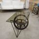 Industrial design coffee table