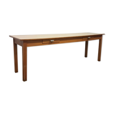 Large industrial writing desk with drawers, 1960s