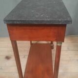 Console dessu marbre d epoque empire