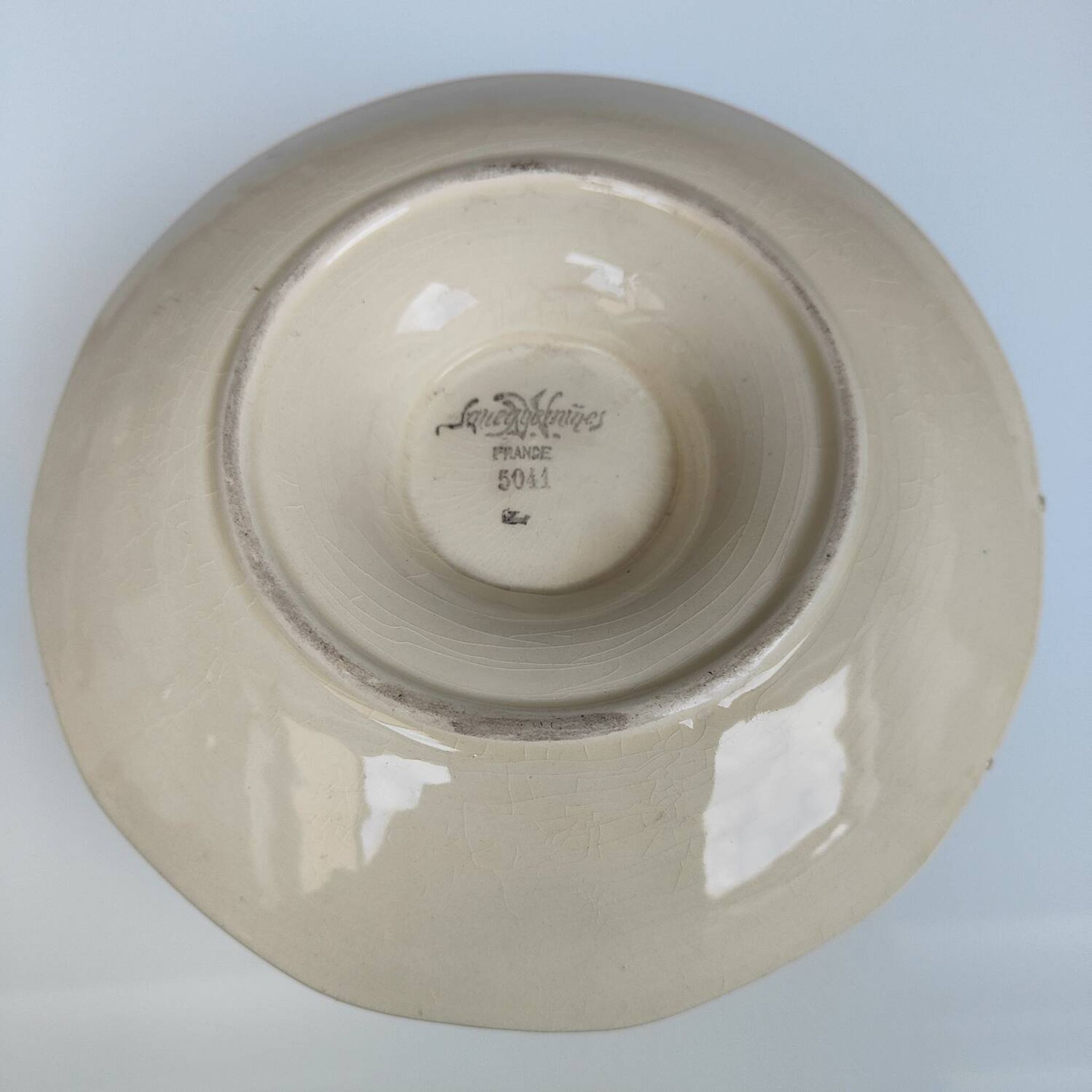 Sarreguemines sauce boat