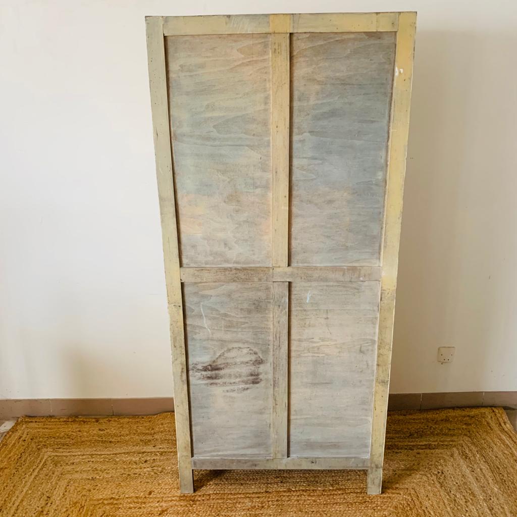 White Parisian wardrobe - 2 doors