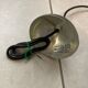 Black metal suspension diam 41cm