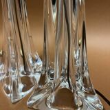 daum nancy france lamps signed pair