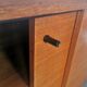 Buffet portes coulissantes en teck de Gunther Renkel pour Rego