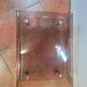 Smoked plexiglass coffee table from the 70s