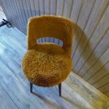 Chair faux fur vintage