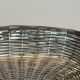 Bowl / pocket tray made of silver-plated wire