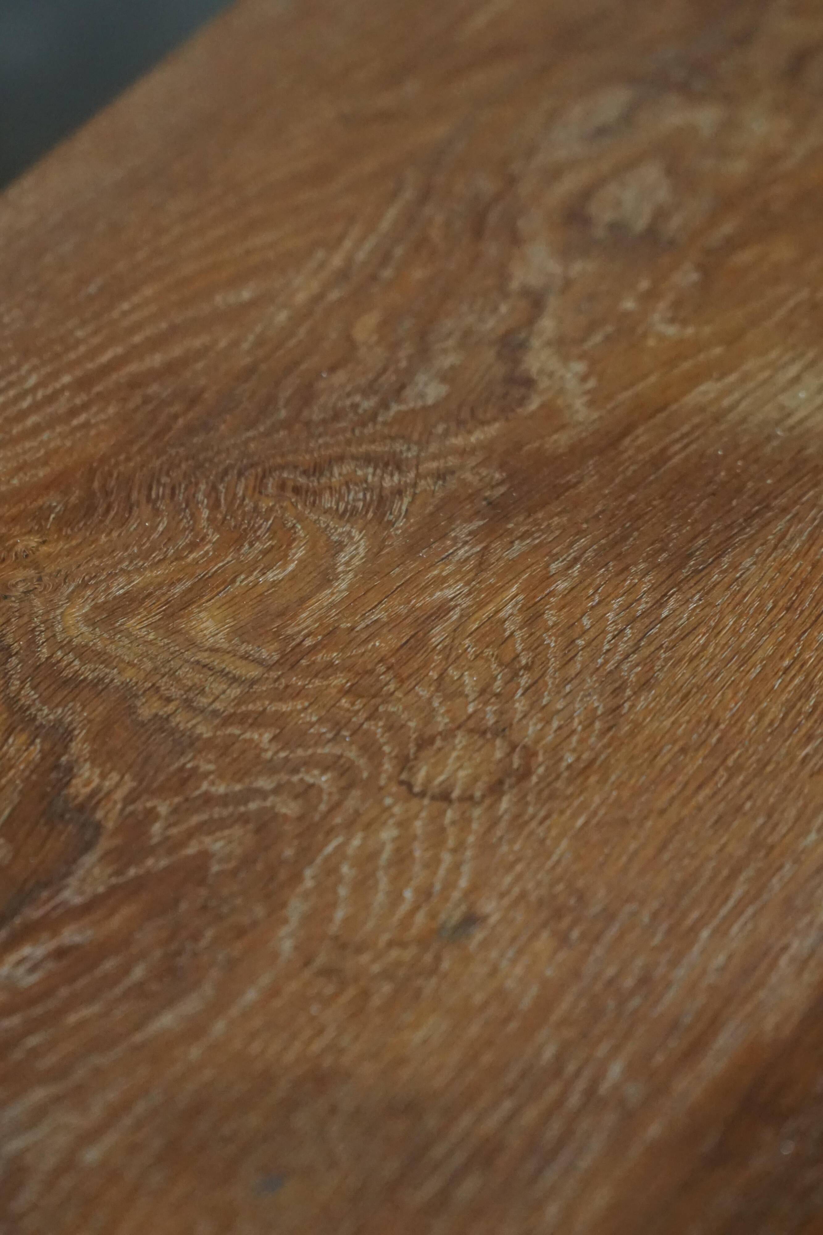 Henning Kjærnulf, mid-century Danish brutalist enfilade in oak, 1960s.