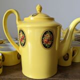 Service ancien à café et thé complet en porcelaine