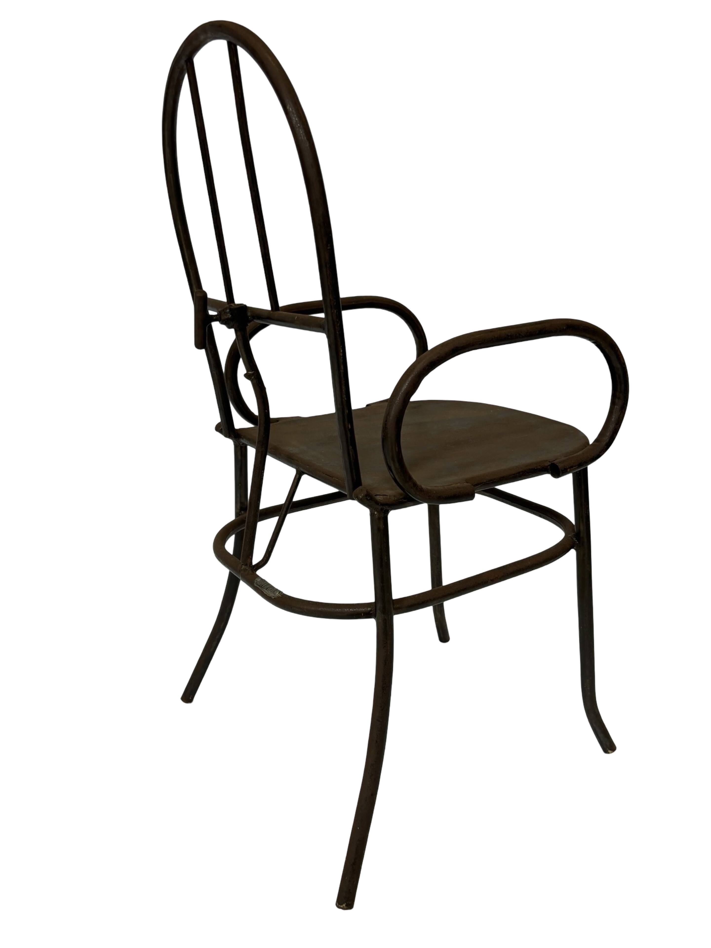 Vintage industrial chair work chair man cave design chair