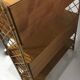 Rattan bookcase