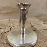 Silver metal candle holder 1930