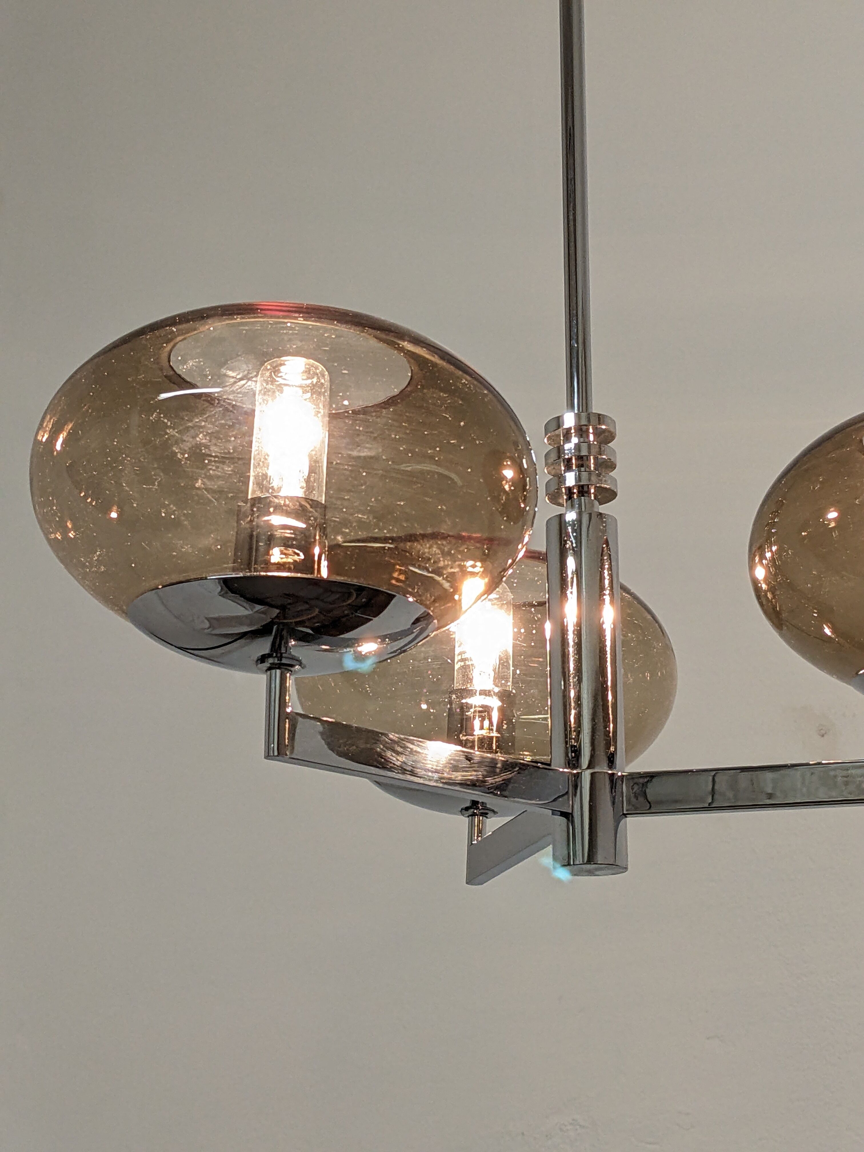 Sciolari chandelier with 3 lights from the 60s/70s