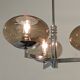 Lustre sciolari à 3 feux des années 60/70