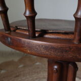 Wooden swivel office chair 20 years