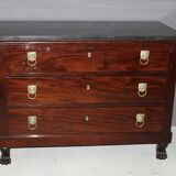 Commode Retour d'Egypte En Acajou Début XIX