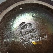 Rare Glit lava bowl. Iceland 1970s