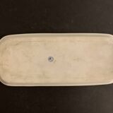 Chocolate cake dish Raynaud Limoges floral decoration