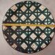 Dish Robert Picaut Vallauris D 31 cms signed dark green and brown in very good condition