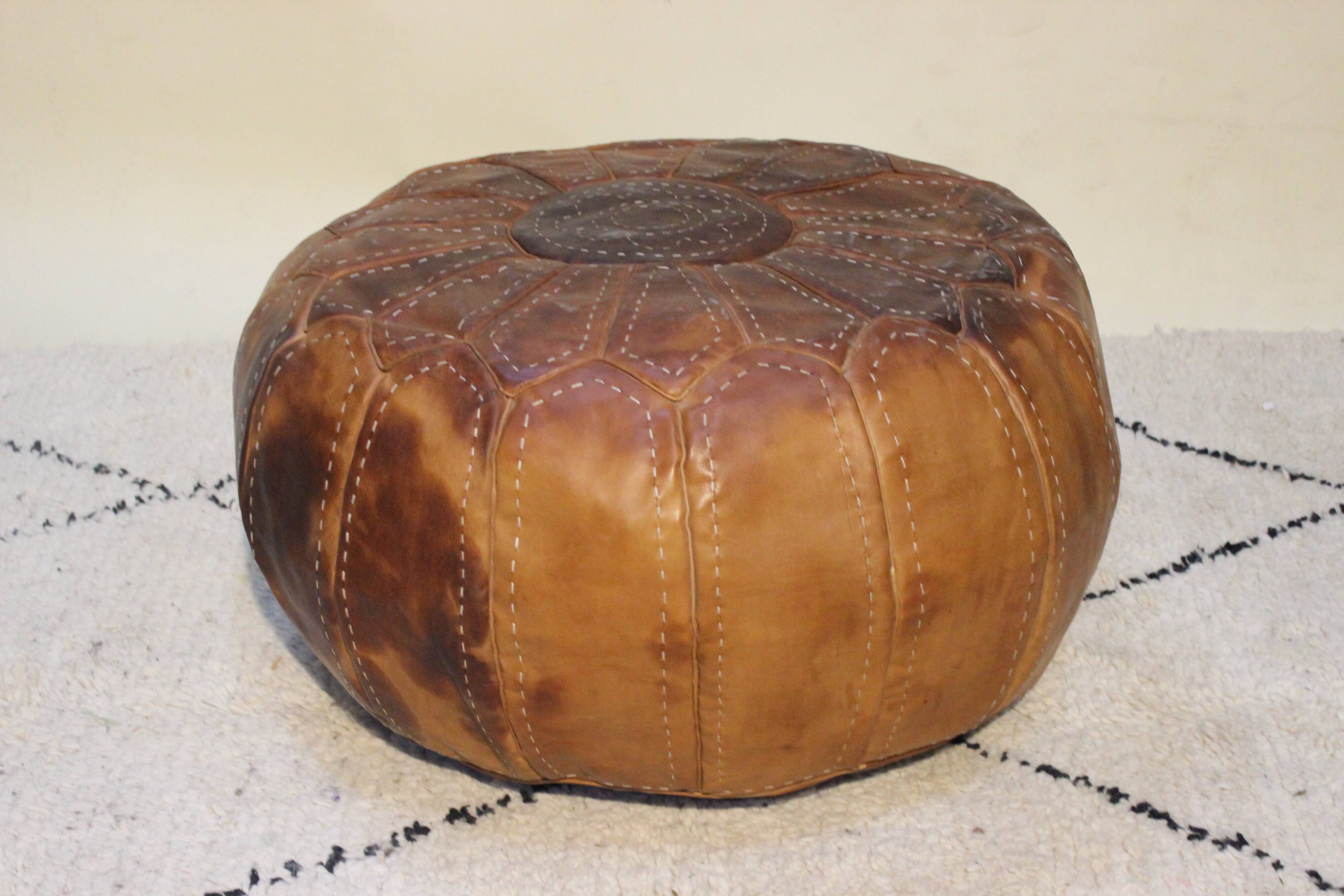 Pouf marocain