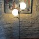 Brutalist floor lamp