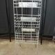 Vintage old shelf store wire basket industrial design 70s