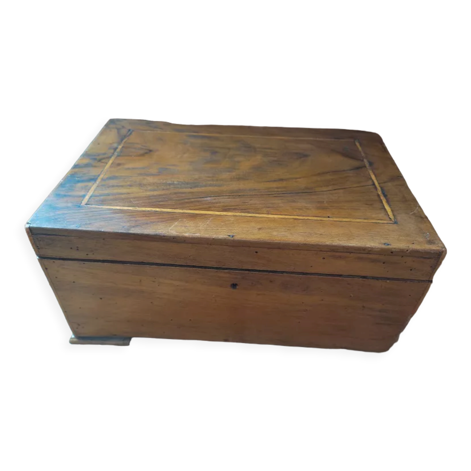 Box box solid wood marquetry lock Storage dp 112290