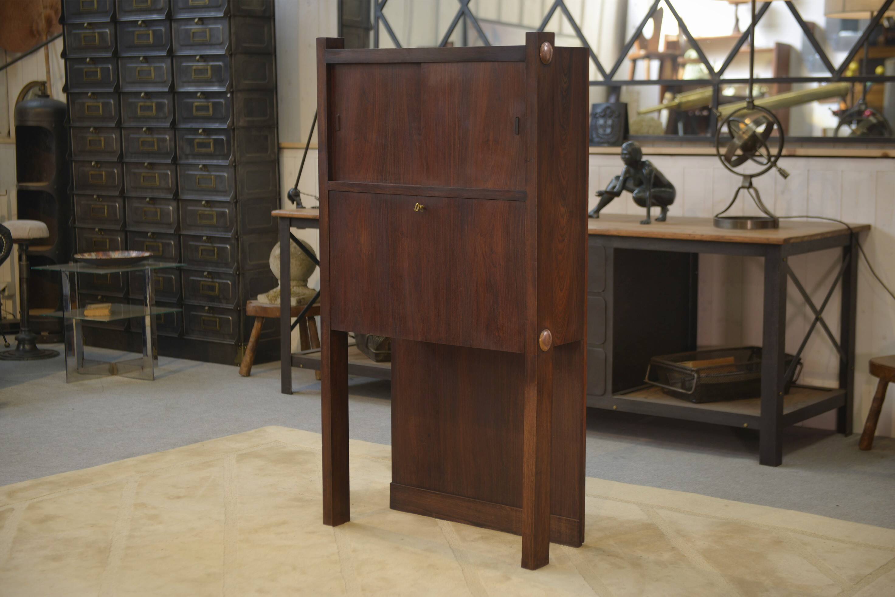 Rosewood secretary from the 1950s.