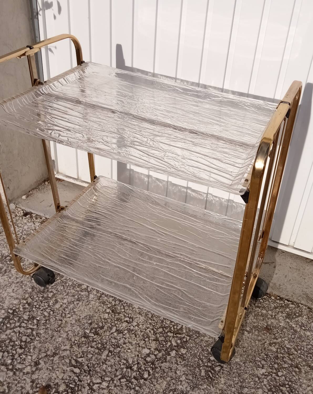 Designer serving cart