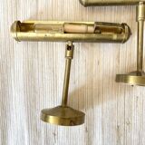 Pair of wall lamps for painting