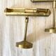 Pair of wall lamps for painting