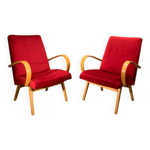 Paire de fauteuils jitona