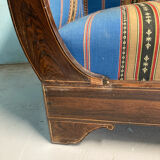 Pair of meridians in rosewood, Charles X period.