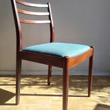 Set of 4 teak chairs 1960/1970