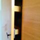 Armoire en frêne doré Guermonprez 4 portes 1950