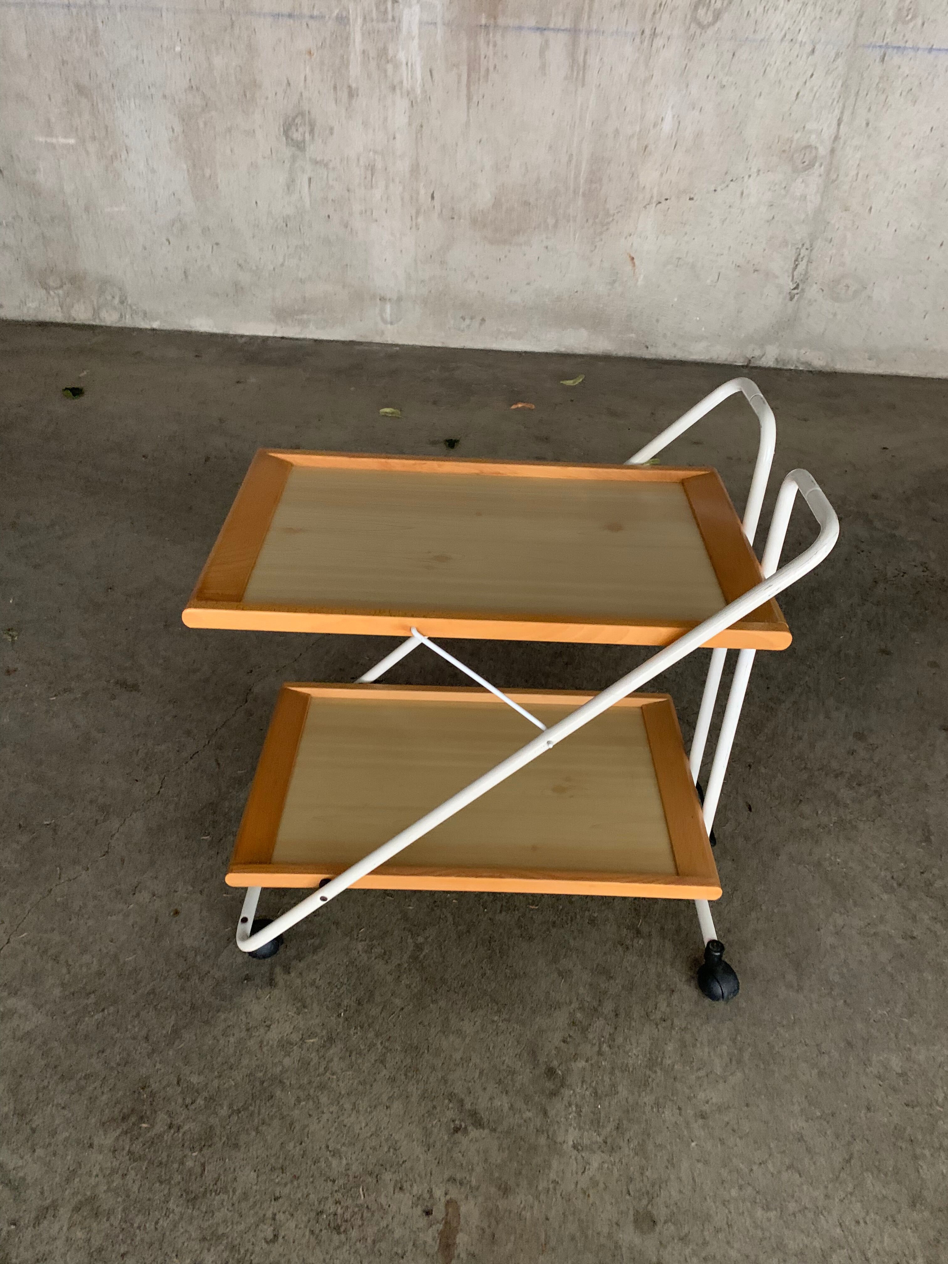 Vintage rolling table service