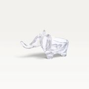 Vide-poche éléphant en cristal de Vannes années 60/70