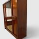 Modernist mahogany wardrobe with smoked mirrors (late 1970s)