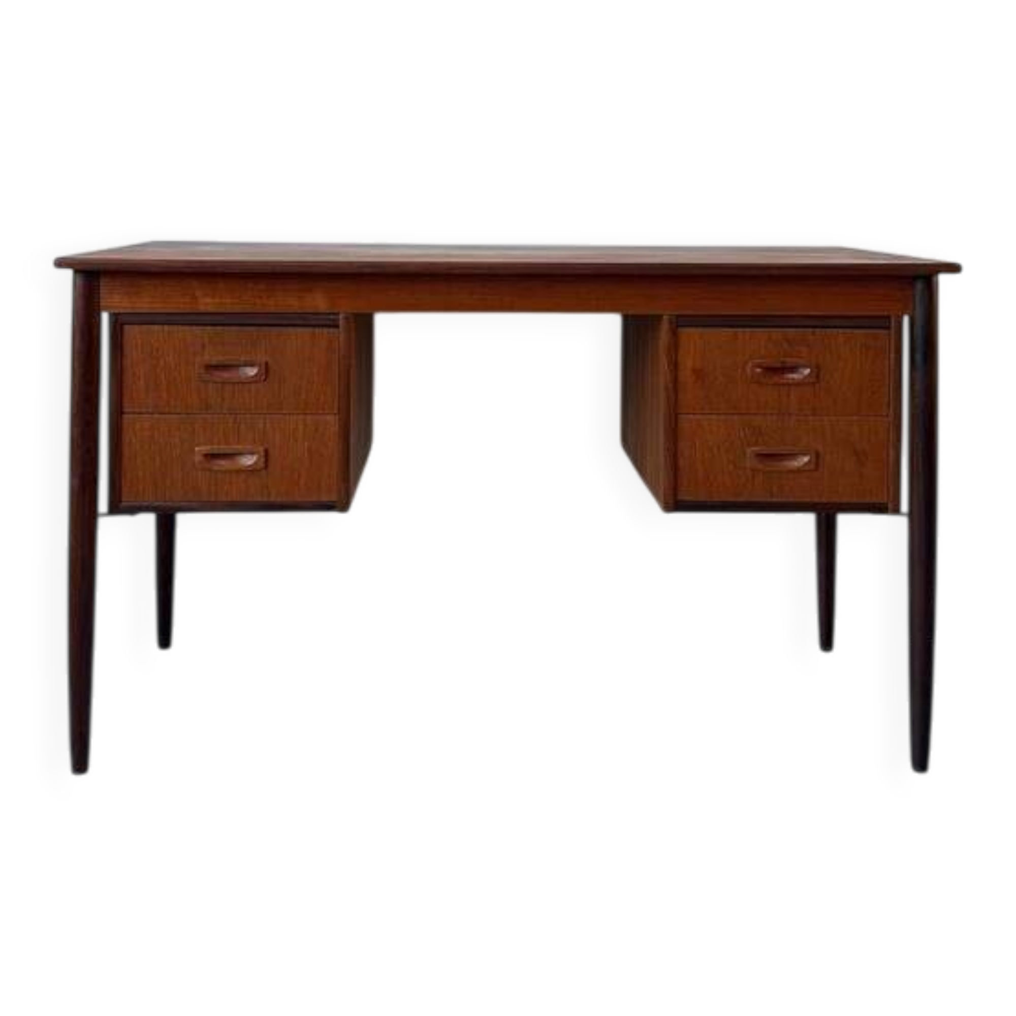 Vintage teak wooden desk