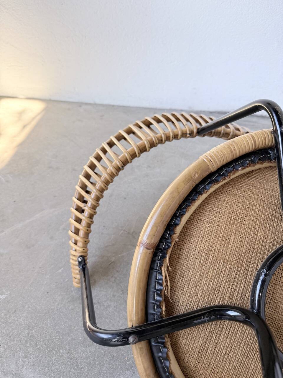Rattan chair Dirk Van Sliedregt
