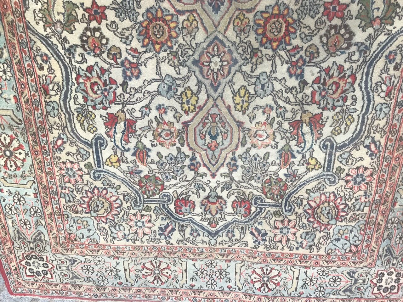 Rug persian ghoum handmade 140x234 cm