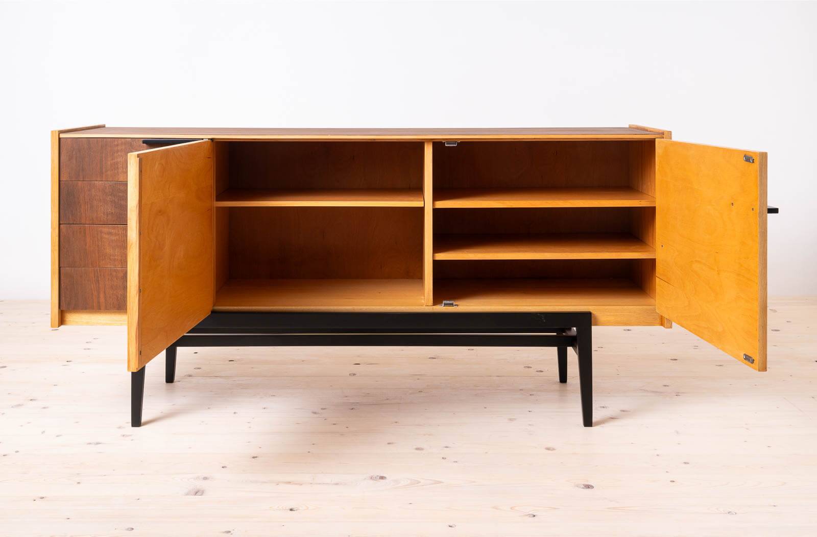Vintage Midcentury Sideboard by Frantisek Mezulanik, Up Zavody, 1960s